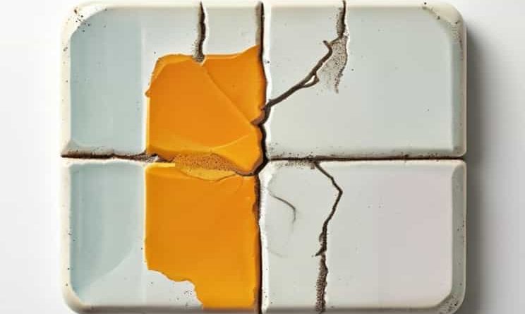 Using Superglue To Seal A Chipped Tile