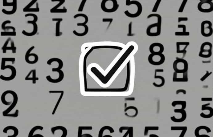 Verify That The Numbers Given Alongside