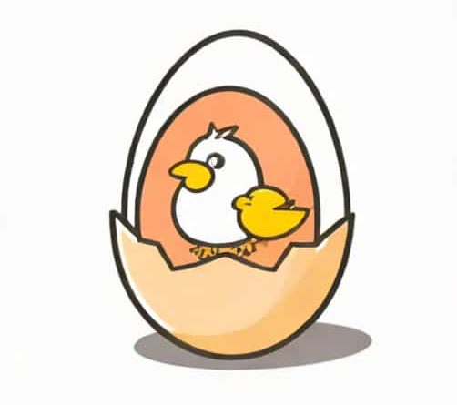 Egg With Chick Inside Delicacy