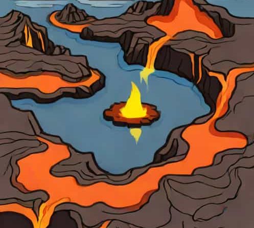 Formation Of Lava Dammed Lakes