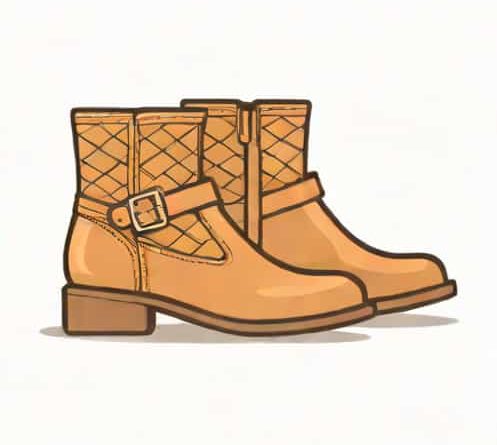 G Woven Ankle Boots In Leather