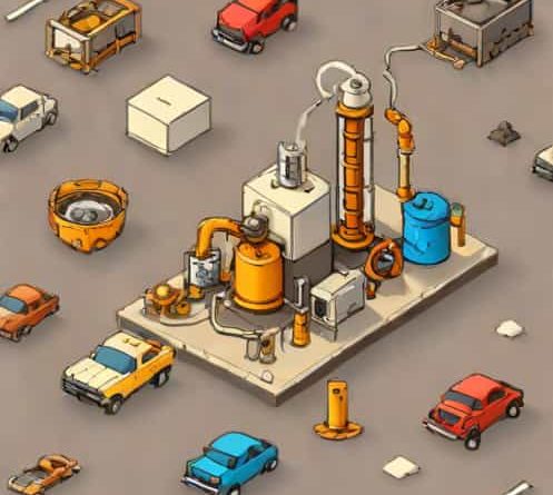 Gas Filling Junkyard Simulator