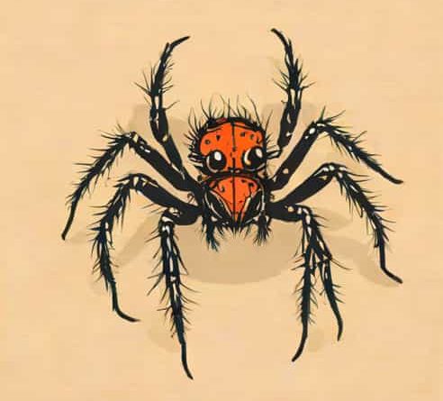Jumping Spider Died After Molt