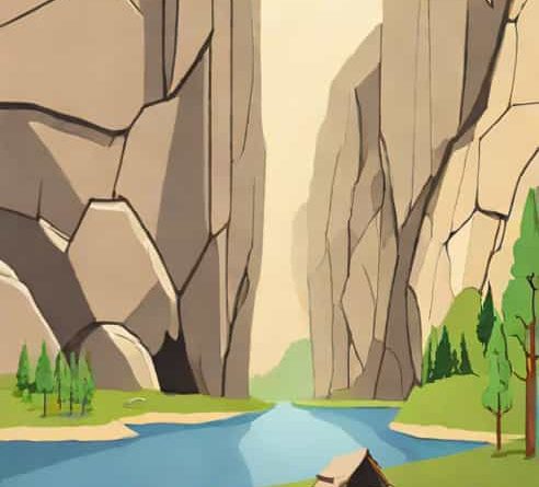 Karst Cave Located In The Urals