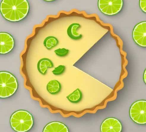 Key Lime Pie Shortcrust Pastry