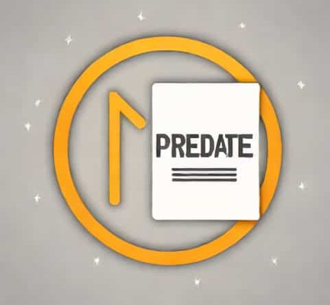 Sentence With The Word Predate
