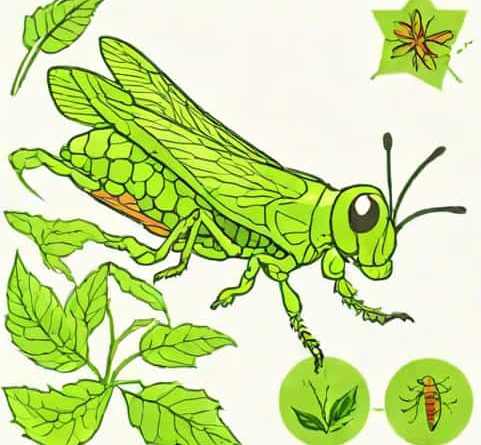 The Life Cycle Of A Grasshopper