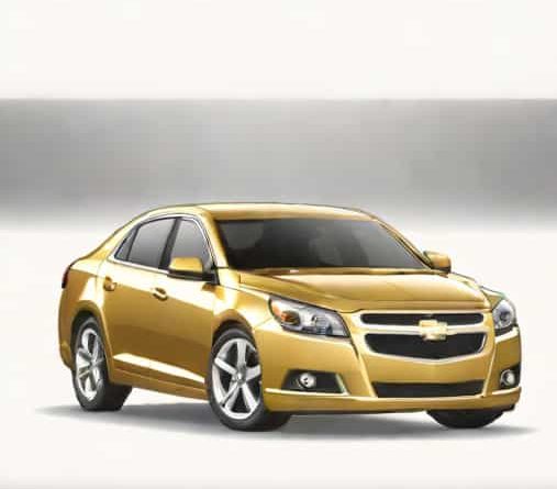 A 2012 Chevy Malibu