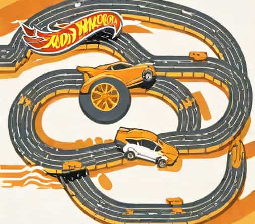 A Hot Wheels Track