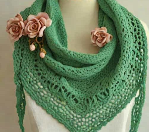 Easy Peasy Posy Shawl