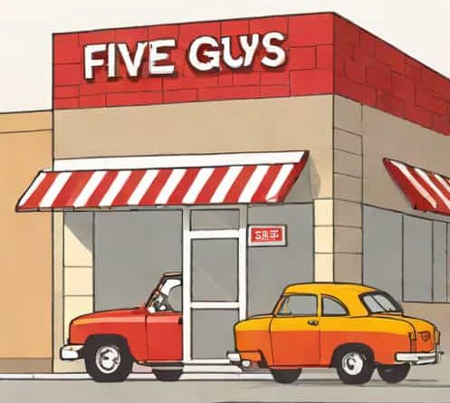 Five Guys Drive Thru