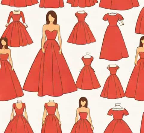 Red Gown For Women