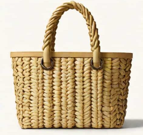 Ysl Woven Beach Bag