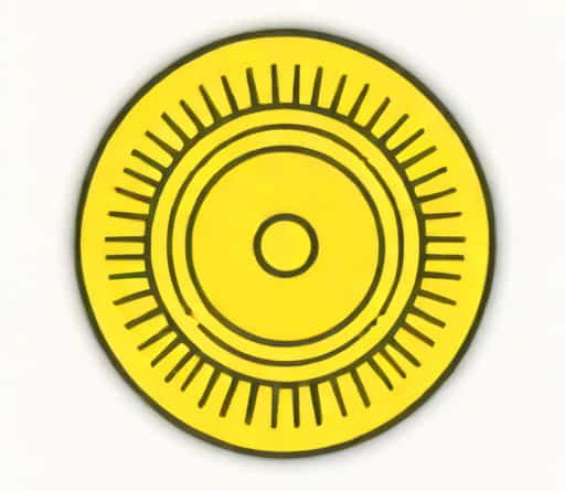 Yellow Bristle Disc